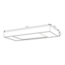 TALU Wandlicht 20W 2700K Dimbaar Wit - 2