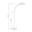 ZONIC vloerlamp wit power LED SMD 5,5W/660lm - 2