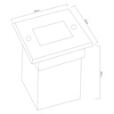 NELIO vloerspot 5W COB Led 3000K 400lm IP67 - 2