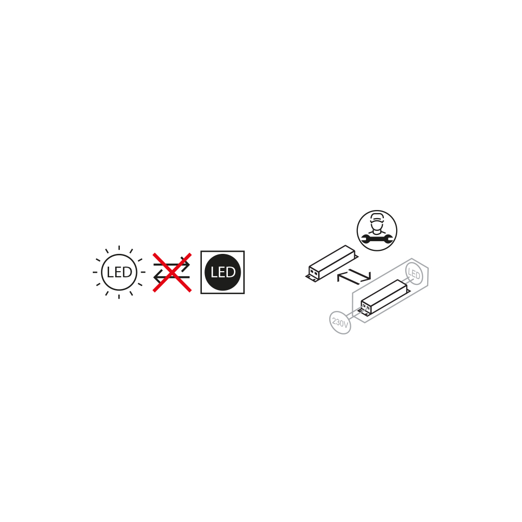 NELIO vloerspot 5W COB Led 3000K 400lm IP67 - 3