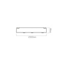 QIJO plafonnier rond grijs SMD LED 2300Lm 17,5W IP65 - 2
