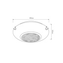 OCULAR plaf. D40 18x1W LED 3000K - 2