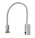 RUNE FLEX 1XGU10 LED 5W dim     STAAL