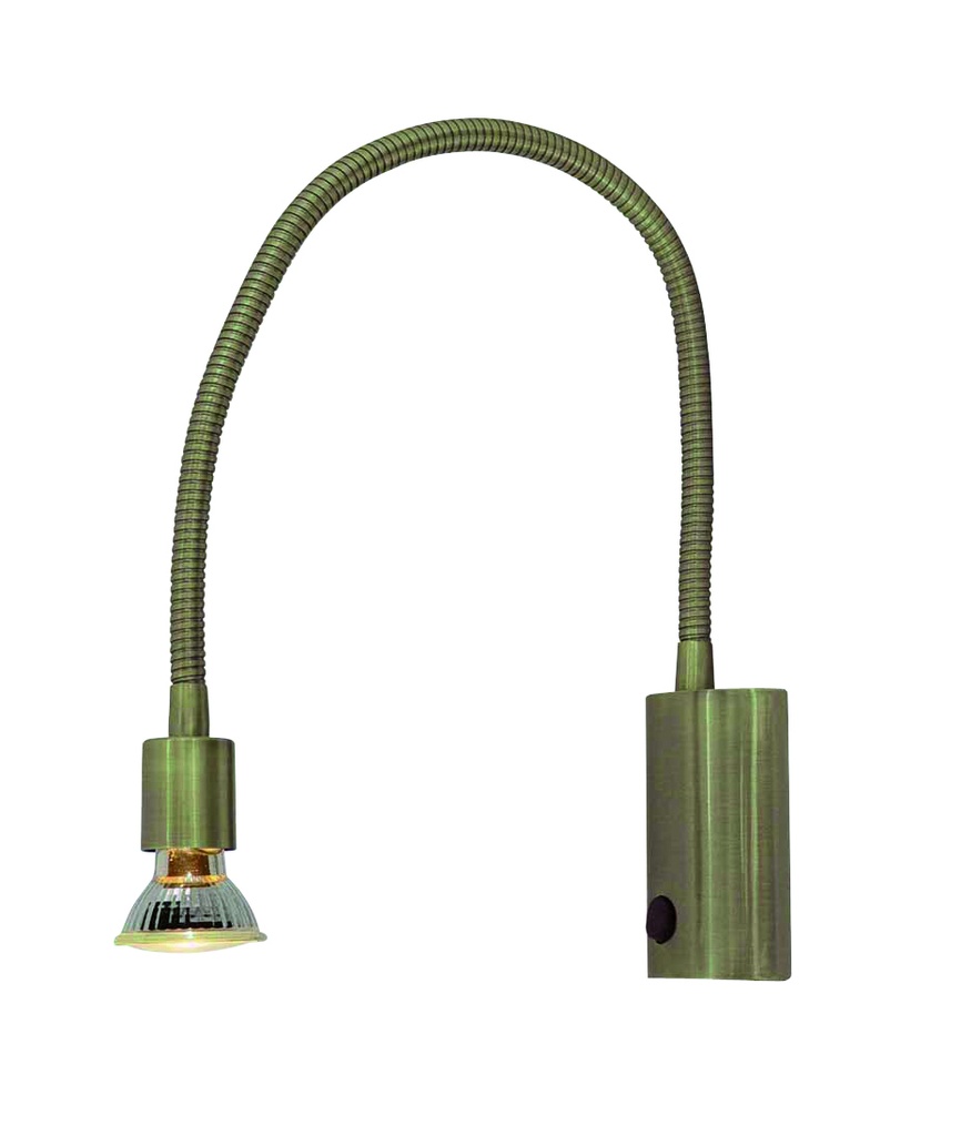 RUNE FLEX 1XGU10 LED 5W dim     BRONS