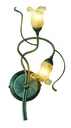 MIZAR WANDLICHT 2XG9 2,5W dim LED RUGGINE