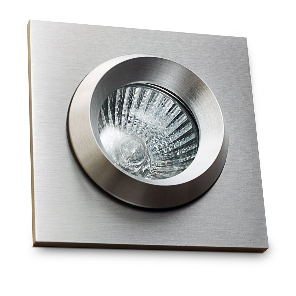 SHOWER SQUARE INB. 50W/12V IP54 ALU