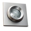 SHOWER SQUARE INB. 50W/12V IP54 ALU