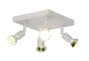 RUNE 3 4L PLATE GU10 LED 5W dim MAT WHITE