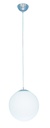 SPHERE Pendel Wit + satin nikkel 1x 60W E27 D30