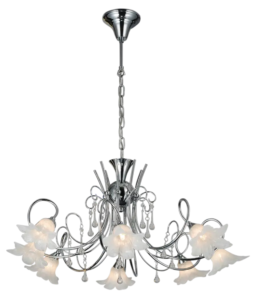 TABOR lustre chrome 8xG9 LED incl.