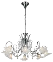 TABOR susp. lamp chrome 8xG9 LED incl.