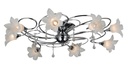 TABOR plafonnier chroom 8xG9 LED incl.