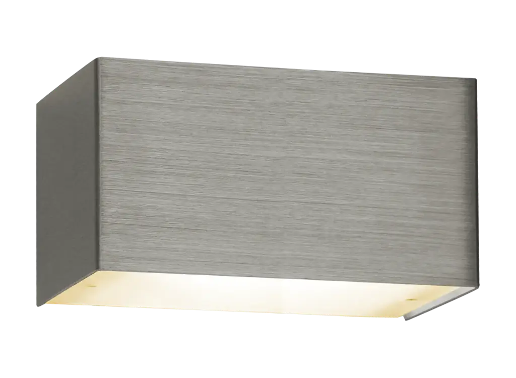 FLUO LED Wandlicht 1x G9/2,6W incl. sat nikkel
