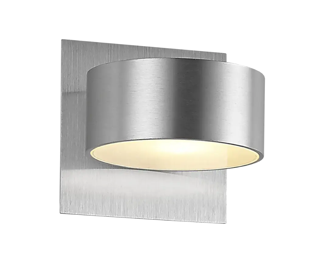 NIC-NAC WANDLICHT 1XG9/2,5W LED AN.ALU