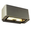 TRIXX wandlicht zilver Warm Wit CREE LED max 4x3W IP54