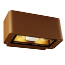 TRIXX wandlicht rusty Warm Wit CREE LED max 4x3W IP54