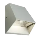 TRIUM v3.0 wandlicht zilver Warm Wit LED max 1x7W IP54