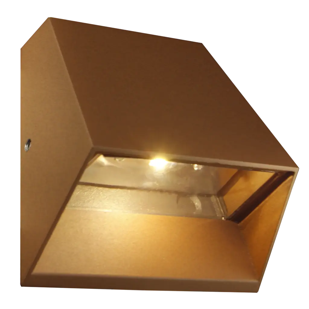 TRIUM v3.0 wandlicht rusty Warm Wit LED max 1x7W IP54