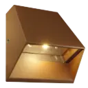 TRIUM v3.0 walllamp rusty Warm White LED max 1x7W IP54