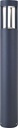 CONTOUR paal 65 cm grafiet Warm Wit LED max 1x6W IP54