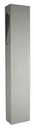 CORNER paal 65 cm zilver Warm Wit LED max 1x7W IP54
