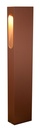 CORNER paal 65 cm roest Warm Wit LED max 1x7W IP54
