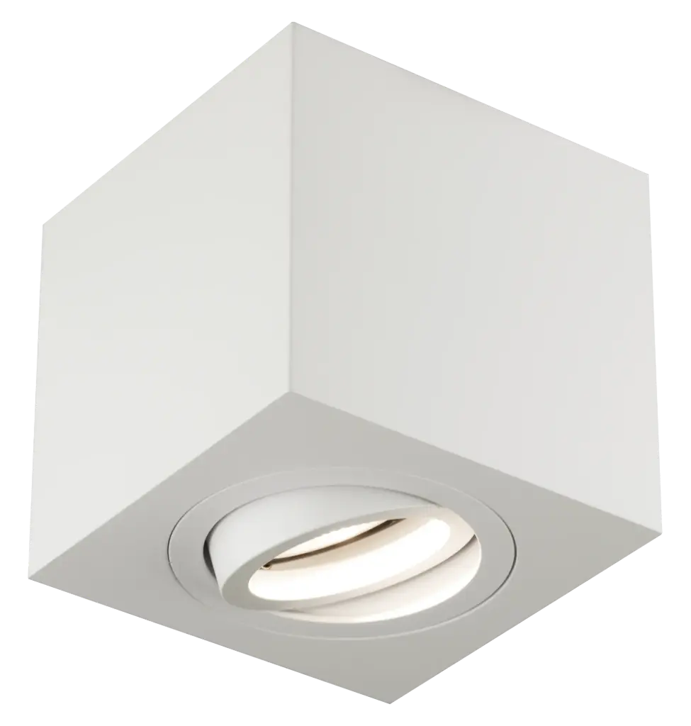 OLALA square sandy white GU10 max 50W not incl.