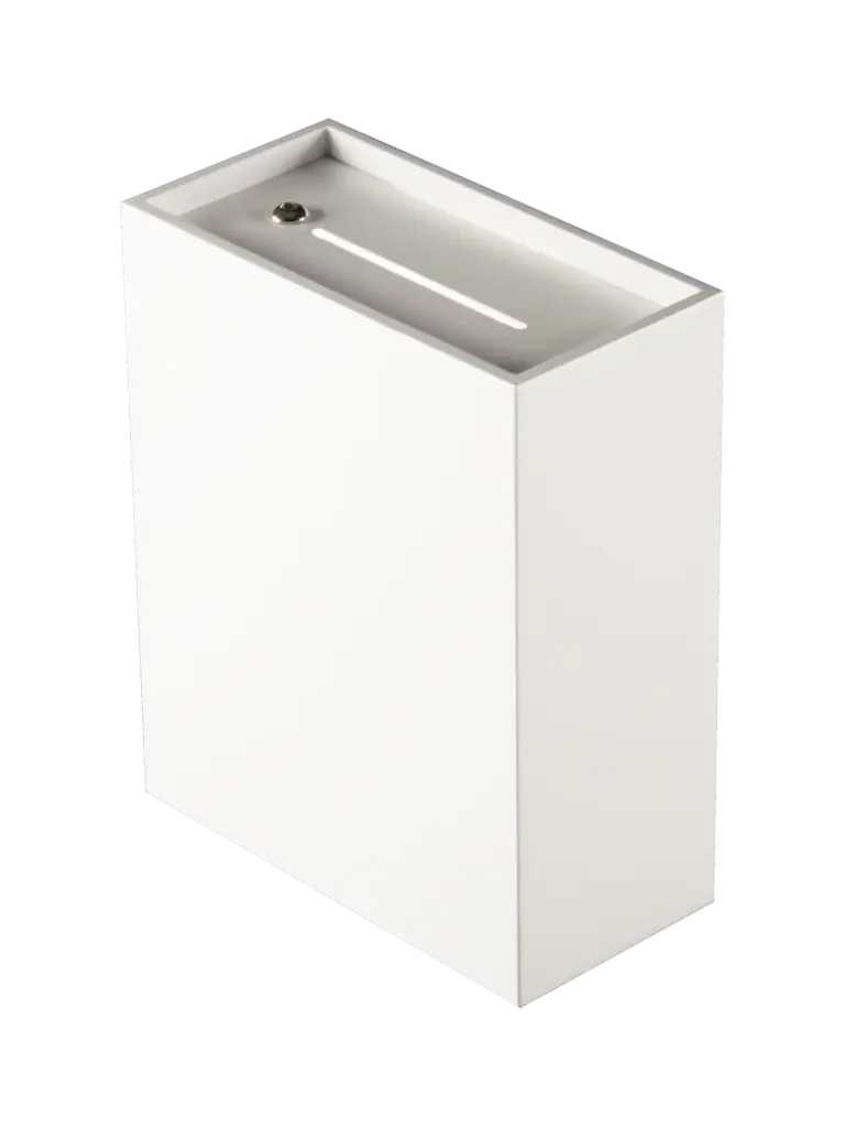 HYPNOSE walllamp up-down LED 2x2,5W sand white