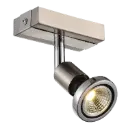 ROBUS spot 1xGU10 5W LED incl. satin-chroom/chroom