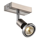 ROBUS spot 1xGU10 5W LED incl. satin-chroom/chroom