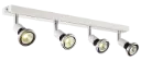 ROBUS spot 4xGU10 5W LED incl.blanc/chromé