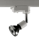 ROBUS Track spot 1xGU10 satin wit (3F)