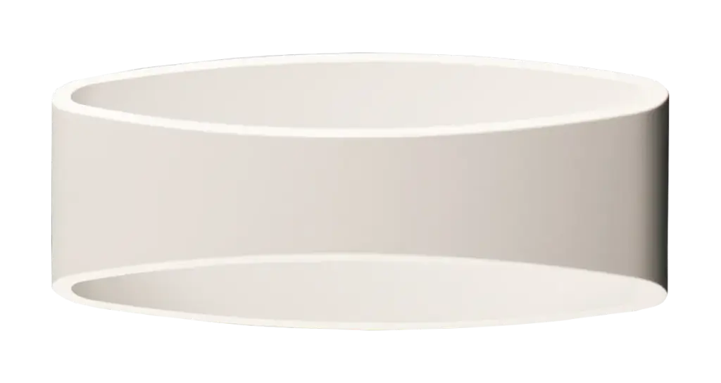 MYRA wall lamp up-down LED 7,5W Sand White, driver incl.