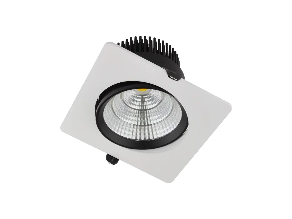 PARNA spot downlight square 10,5WLED/3000K/400mA 750LM