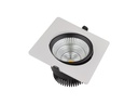 PARNA spot downlight square 25WLED/3000K/700mA 2150LM