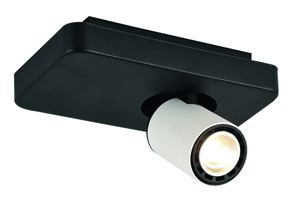 Nysit 1L B/B/W 1x 4,5W GU10 dimmable LED incl.