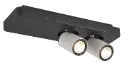 Nysit 2L B/B/W 2x 4,5W GU10 dimmable LED incl.