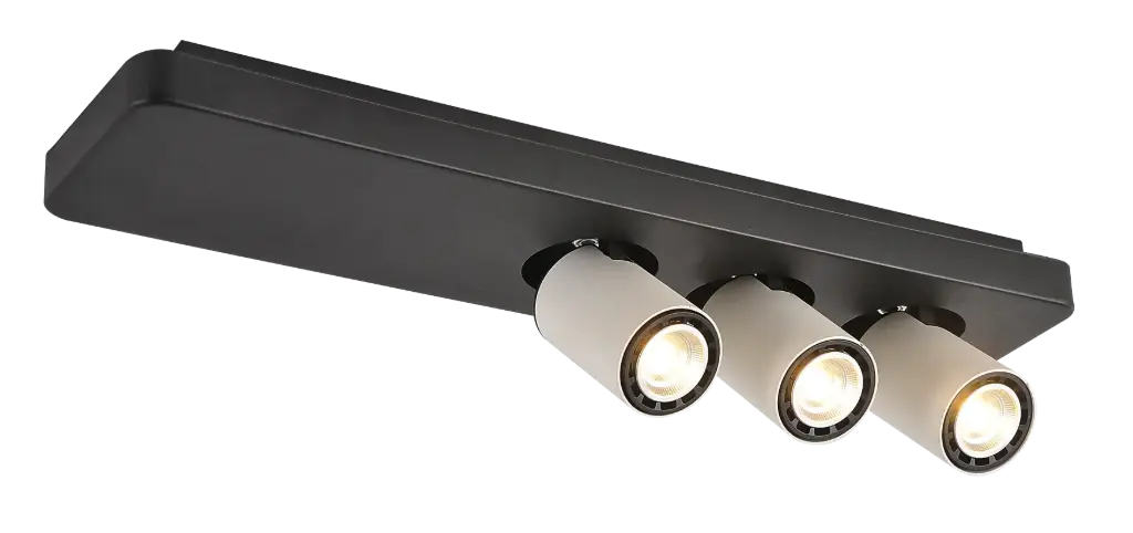 Nysit 3L B/B/W 3x 4,5W GU10 dimmable LED incl.