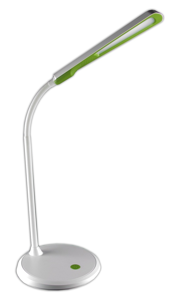 XARO Bureaulamp wit+groen SMD LED  4,5W/400lm