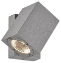 TOROX spot IP54 1x7w LED WW mat zilver