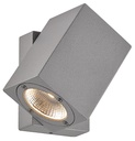 TOROX spot IP54 1x7w LED WW mat zilver
