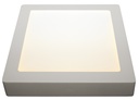FLUKE LED plafonnier vierkant Wit 18W 3000K 23,5cm
