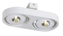GALAXY plafonier wit dimbaar 2x5W LED 3000K