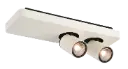Nysit 2L B/W/W 2x4,5W GU10 dimmable LED incl.