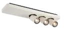 Nysit 3L B/W/W 3x4,5W GU10 dimmable LED incl.