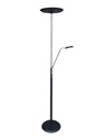 OTTO Vloerlamp LED 30W + 6W zwart/chrome