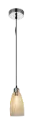CABO pendule chrome/verre clair 1xE14 max 40W