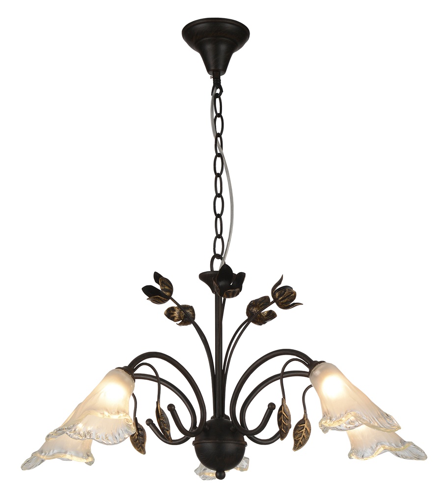 NANA luster 5x G9 2,5W dim LED  incl.