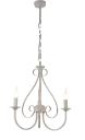 MARQUIS luster 3x E14 antiek wit