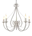 MARQUIS pendant 5x E14 old white